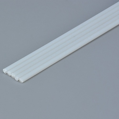 Unleash Your Imagination with 5x White ABS Solid Round Bars 250mm Length - Foto 10 di 18