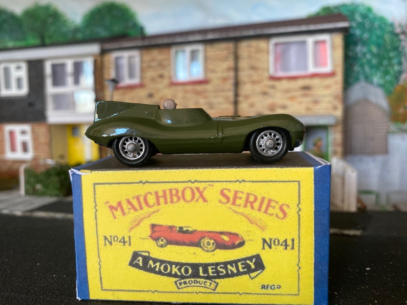 Matchbox 41b, Jaguar (D) Type - Free Price Guide & Review