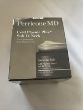 Perricone MD Cold Plasma Plus Sub-D/Neck Treatment - 2oz,Brand New