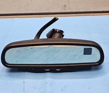 02-05 Saturn Vue Rear View Mirror W Compass Temp Oem Black 02-05 Saturn Vue Rear View Mirror W Compass Temp Oem Black