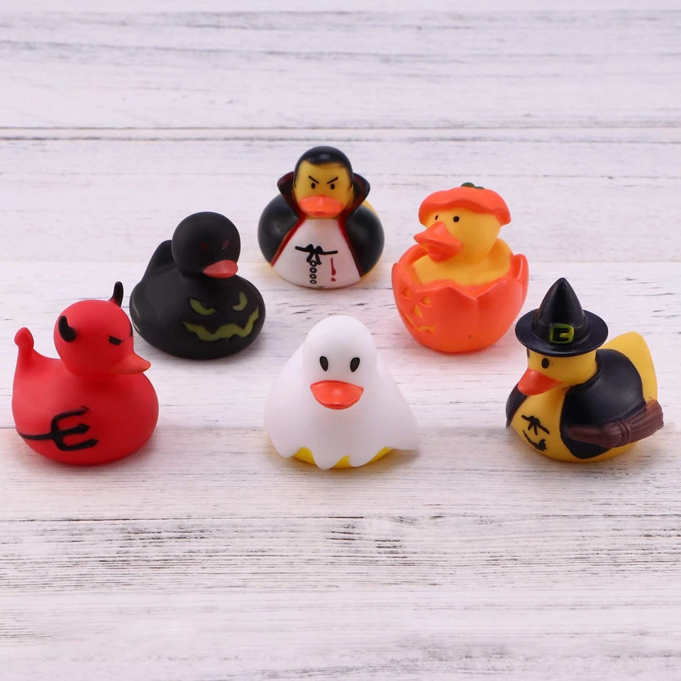 156 Piezas Favores de Fiesta de Halloween Brillo Tatuajes, Gomas de Borrar, Patos, Pegatinas, Foto 3 de 4