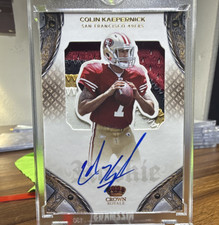 Panini 2011 Crown Royale Rookie Silhouette Colin Kaepernick Auto 49ers #202 /299