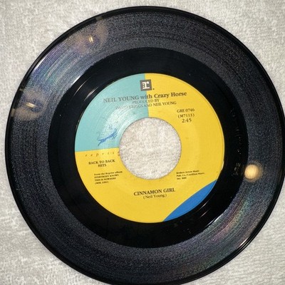 The Great Neil Young 45rpm Cinnamon Girl / Only Love Can Break Your Heart