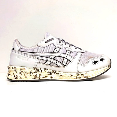   Asics Hyper GEL-Lyte GS Damen Sneaker weiß Leder Obermaterial 8,5 UK 42,5 EUR