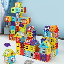 Educational Building Block Puzzle Set 140pcs STEM Toy Ages 6