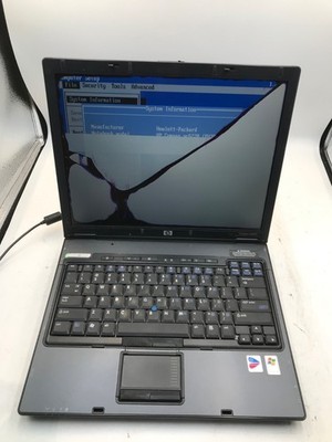 HP Compaq nc6220 Intel Pentium M 14'' Laptop -Boots BIOS/ Screen Damage- MZ