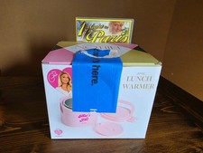 Paris Hilton Electric Lunch Warmer 20-Ounce Stainless Steel Portable Pink & DVD