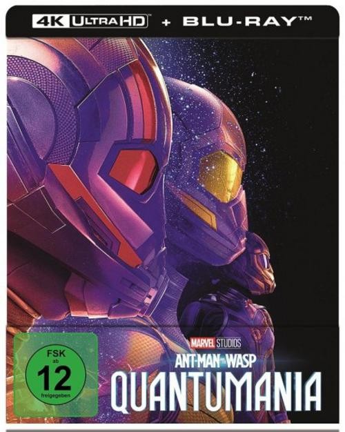 Ant-Man and the Wasp: Quantumania,1 4K UHD-Blu-ray + 1 Blu-ray (Steelbook)  ...