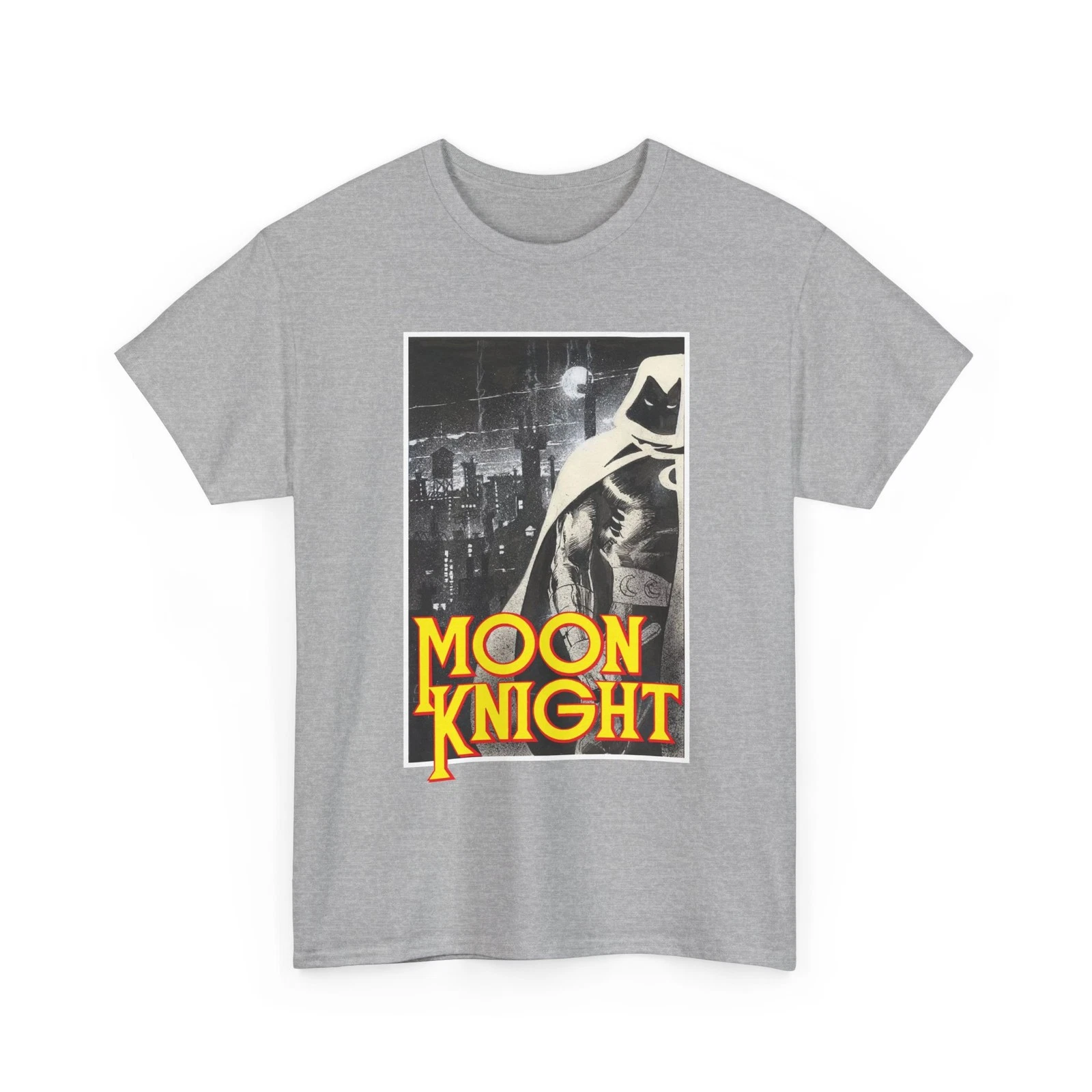 Moon Knight T-Shirt - Bill Sienkiewicz Art - Marvel Comics 1980s