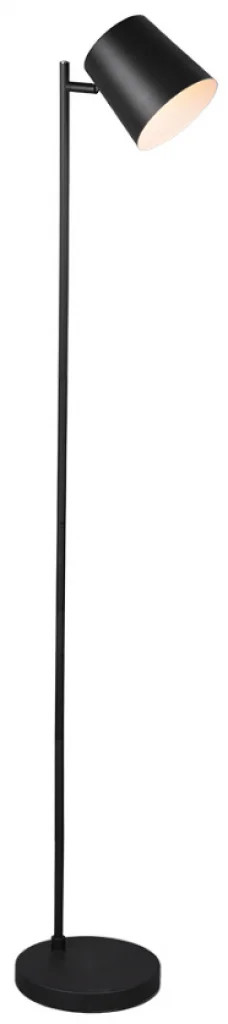 Battery Powered Cupboard Light Black Blake LED Floor Matt Rechargeable Portable