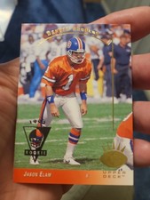 JASON ELAM 1993 UPPER DECK SP FOOTBALL ROOKIE CARD # 75. rookie card picture