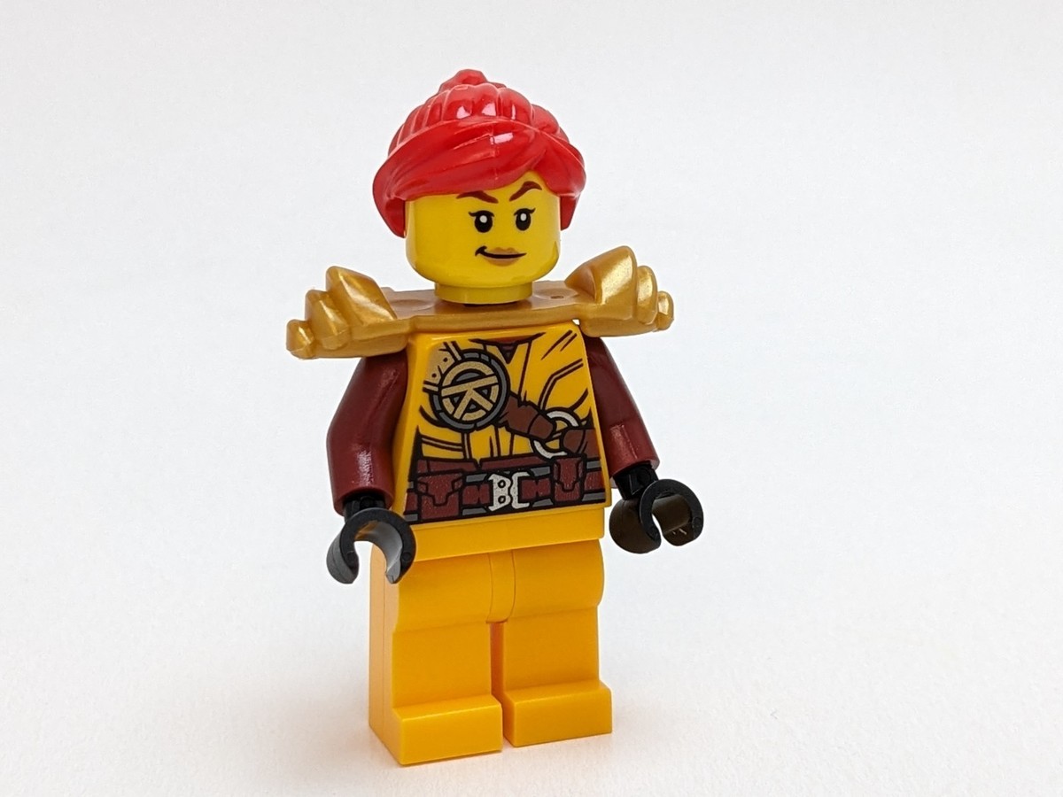 Lego Ninjago SKYLOR - Crystalized minifigure Kai's Golden Dragon
