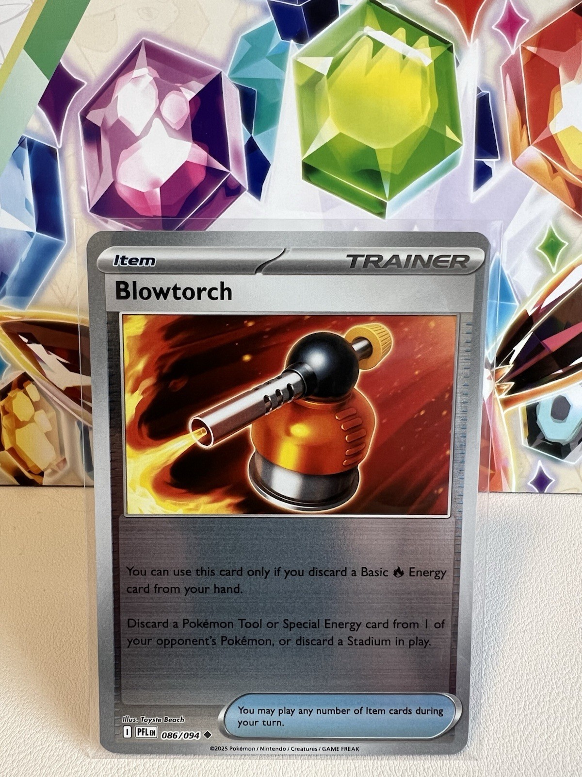 Blowtorch 086/094 Uncommon Reverse Holo - Pokemon TCG Phantasmal Flames - NM
