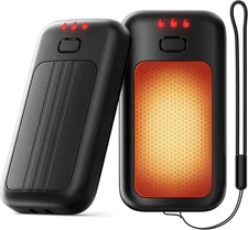 Hand Warmers, 2 Pack 6000Mah Rechargeable Hand Warmer, Pocket Heating Electric H