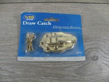 New IVES Schlage C930F3 Brass Plated Draw Catch Latch Hobby Hardware 2-3/4" x