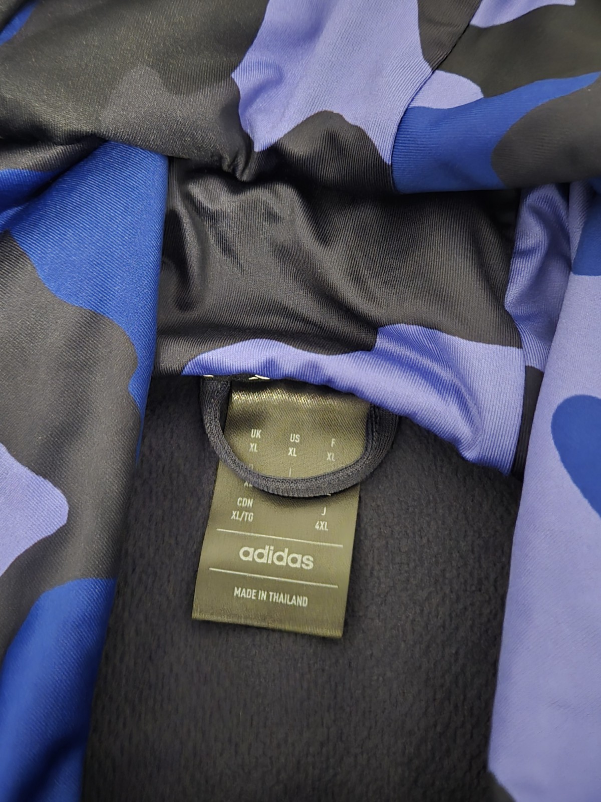 Adidas Performance Train Essentials Camo Full-Zip… - image 4