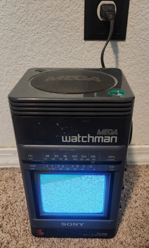 Sony Mega Watchman FD-500 - Working