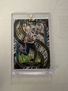 2024 Panini Select - Premier Level Xavier Legette #101 Zebra Shock Prizm (RC)