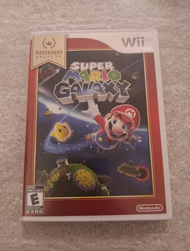 Super Mario Galaxy (Nintendo WII, 2011) (CIB) TESTED/WORKING [Nintendo Selects]