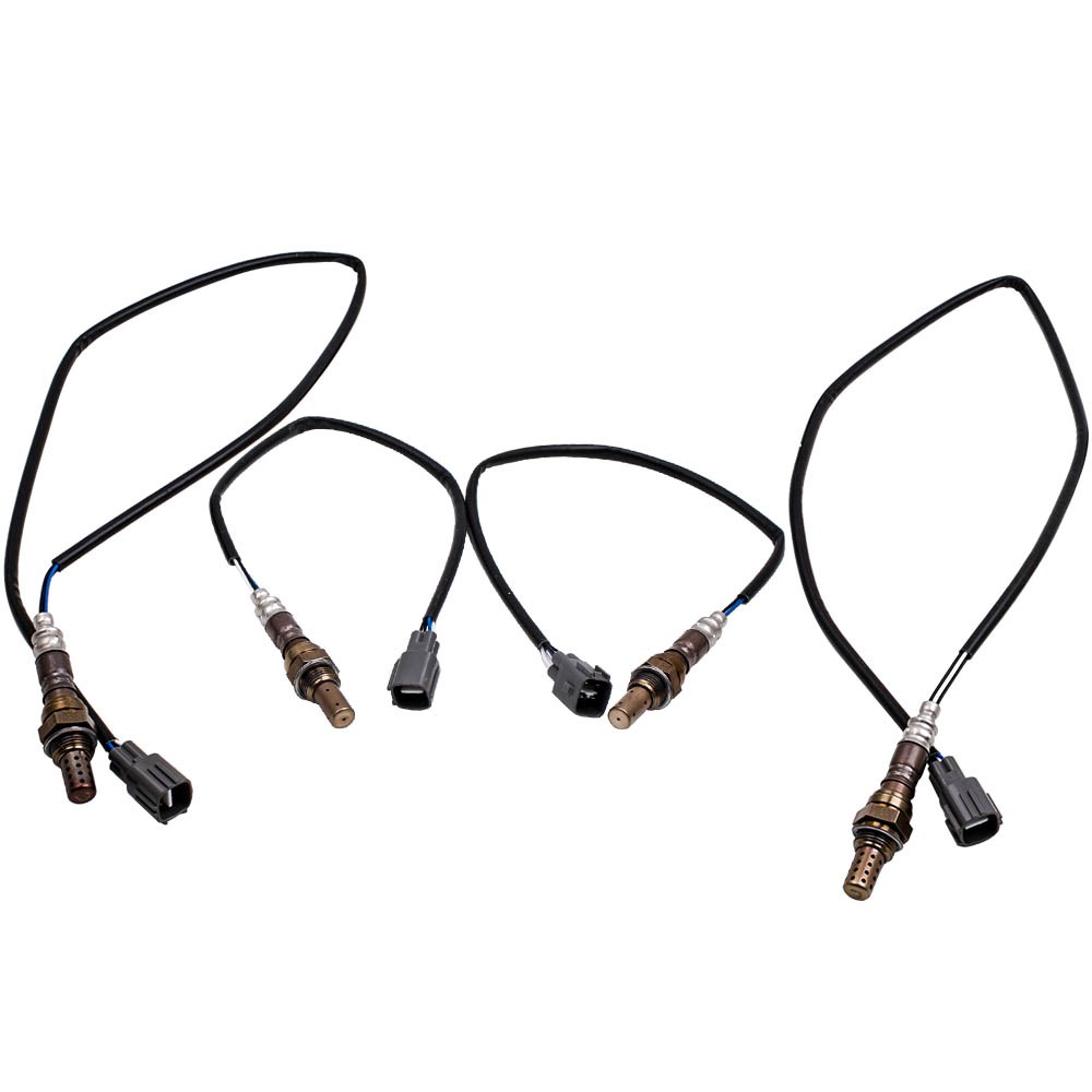 4 pcs Air Fuel Ratio Oxygen Sensor O2 Complete Fit For Toyota RAV4 2001-2003