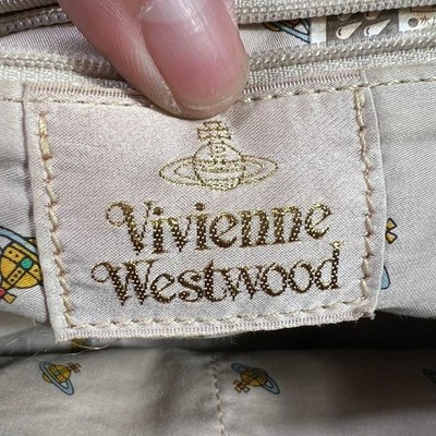 VIVIENNE WESTWOOD YASMINE handbag shoulder bag leopard leather