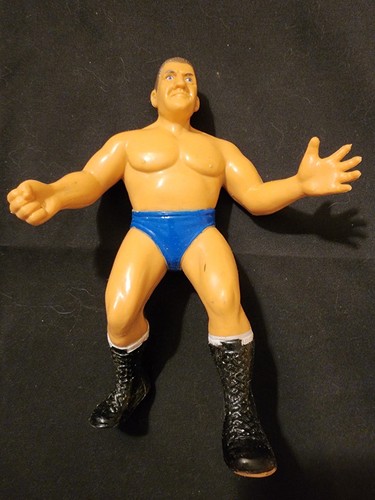 Vintage LJN WWF Bruno Sammartino 1986 WWF Titan Sp...