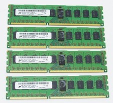 Micron 16GB 4x4GB PC3L-10600R DDR3 ECC Reg Server Memory MT18KSF51272PDZ-1G4M1