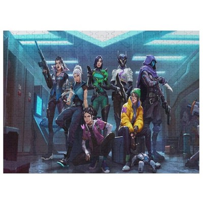Valorant Agents Jigsaw Puzzle 500 Pieces Gift for Birthday Holiday