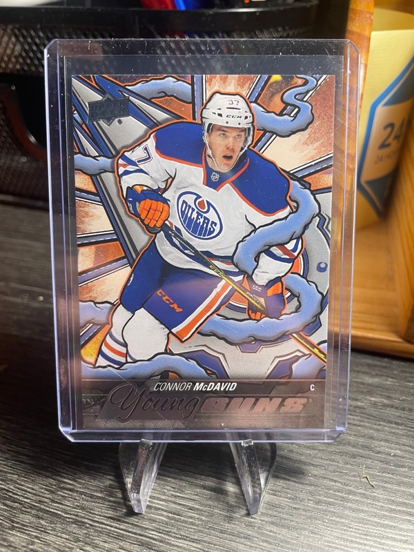 2024-25 Upper Deck Series 2 Connor McDavid Young Guns Renewed SP #201
