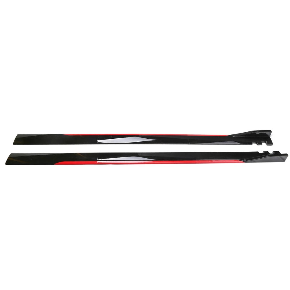 86.6" Red Line Side Skirt Extension Rocker Panel For Holden Cruze Calais Captiva - image 4 of 4