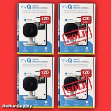 Chamberlain myQ Smart HD 1080p Indoor Wi-Fi Security Camera - White