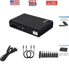 Mini UPS Battery Backup for Routers,Built-in 10400mAh Rechargeable Surge Prot...