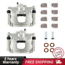 For Jeep Wrangler JK Unlimited 3.6L 2018 2X Brake Rear Calipers Pair Kit