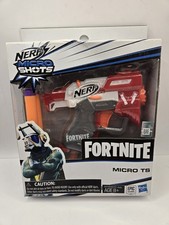 Nerf Micro Shots FORTNITE MICRO TS Dart Gun Ages 8 Hasbro Epic Games 2x Elite