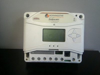 Morningstar ProStar MPPT Solar Charge Controller Version PS-MPPT-25M White, Used
