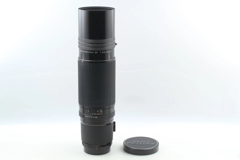 MODELO TARDÍO 【EXCELENTE COMO NUEVO】 SMC Pentax 67 500mm F/5.6 Teleobjetivo 6x7 II de JAPÓN Foto 2 de 4