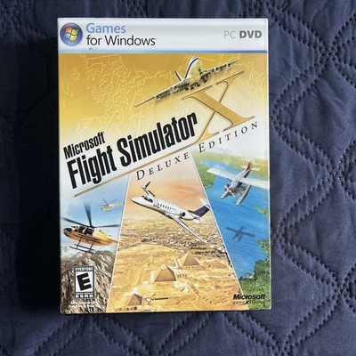 Microsoft Flight Simulator X: Deluxe Edition (Windows / PC, 2006