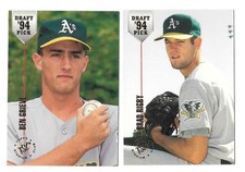 1994 Stadium Club Draft Picks - OAKLAND ATHLETICS / A'S Team Set