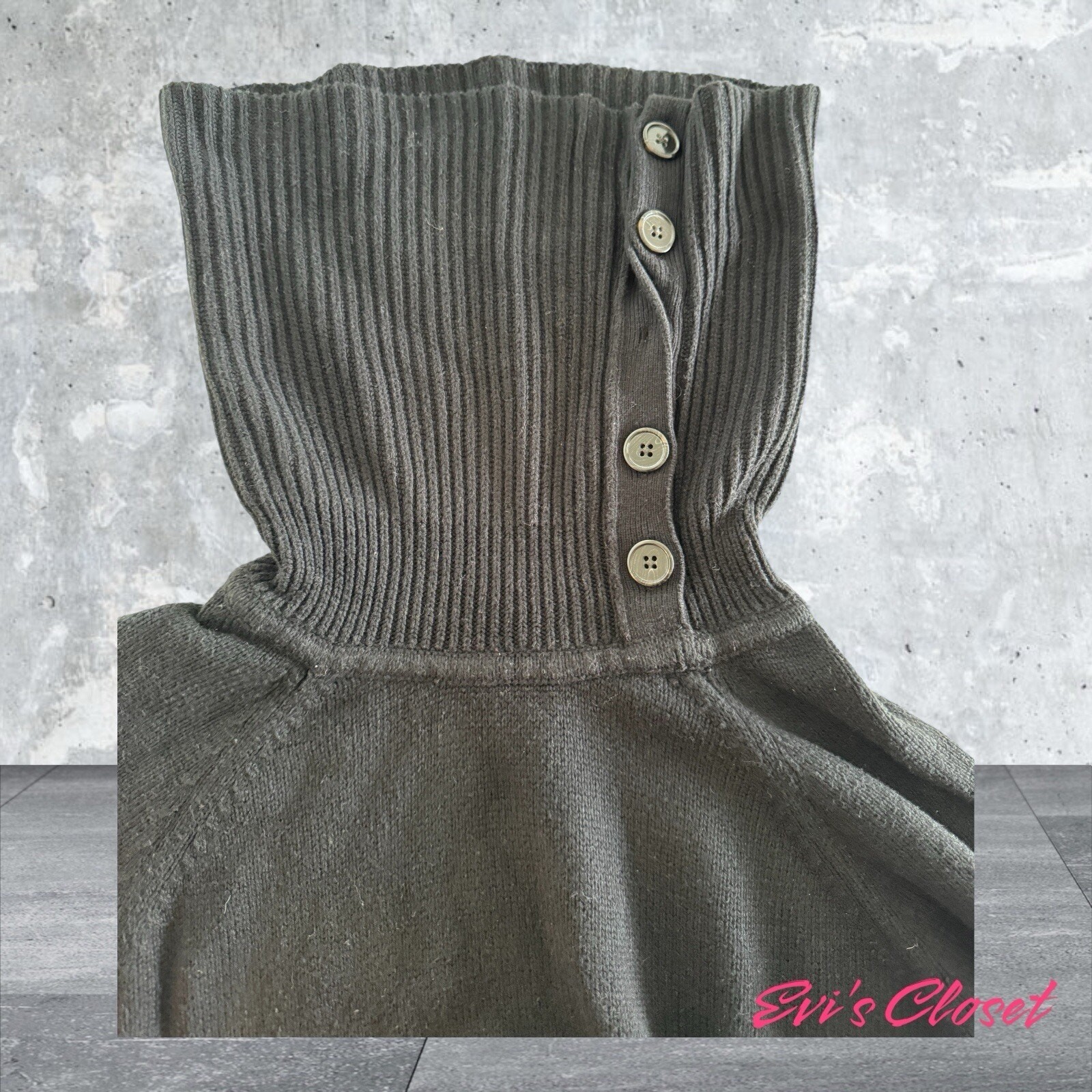 GAP Women’s Button Neck/Turtle Neck Pullover Tuni… - image 3