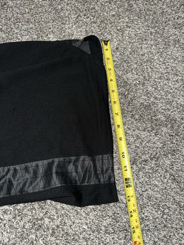 Nike Lebron James Basketball Gym Shorts Jugend XL schwarz grau Logo Kordelzug - Bild 9 von 9