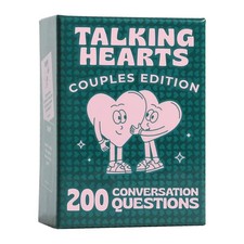 Bview Art Talking Hearts Conversation Cards Couples Game for Date Nights -USA