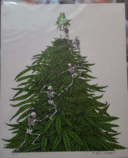 Emek On Top of Ol' Smokey - White Embossed Numbered & Signed Limited Edition/175