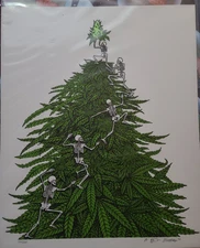 Emek On Top of Ol' Smokey - White Embossed Numbered & Signed Limited Edition/175