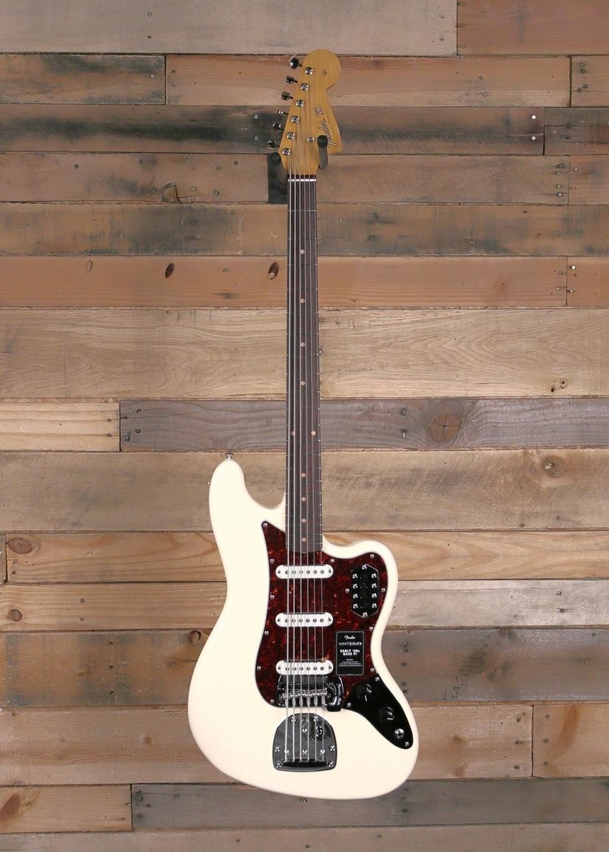 Fender Vintera III Early '60s 6-String Bass VI Olympic White w