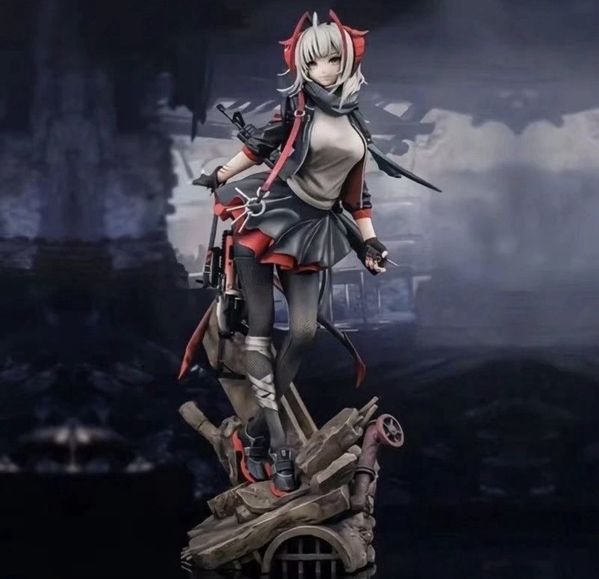 Arknights W Figura 26 cm Niña Armada Periferia PVC Anime Colección