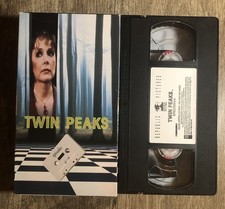 Twin Peaks VHS Tape Episodes 6-9 David Lynch World Vision 1990 Cult