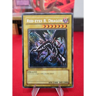 Multi-Misprint Red-Eyes B. Dragon   2002 Collector s Tin (BPT-005)   Secret Rare