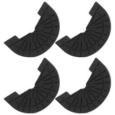 4 Pcs Rubber Sole Pads Shoe Heel Protectors Anti Skid Shoes Nonslip