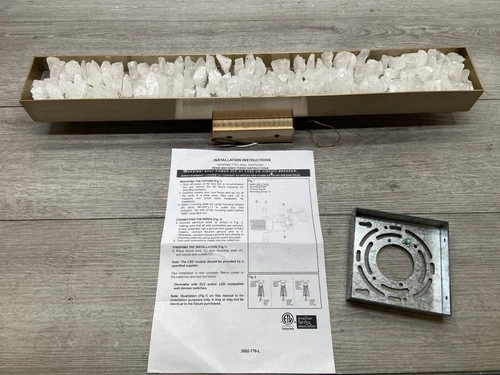 Minka-Lavery 3882-776-L Divinely 5" Tall LED Wall Sconce 25" Wide READ** - Picture 1 of 3