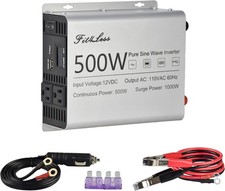 Pure sine Wave Inverter DC 12V Input and AC 110V Output with LCD 500W